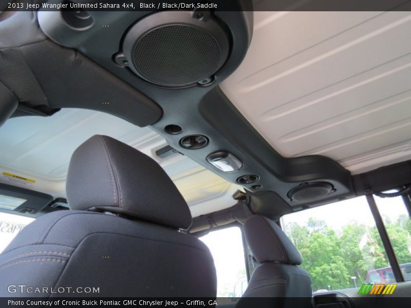Black / Black/Dark Saddle 2013 Jeep Wrangler Unlimited Sahara 4x4