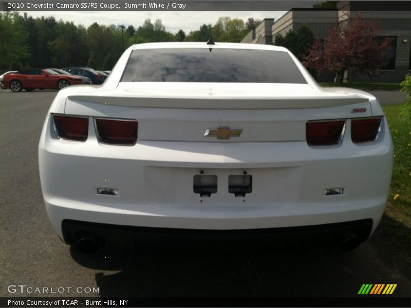 Summit White / Gray 2010 Chevrolet Camaro SS/RS Coupe