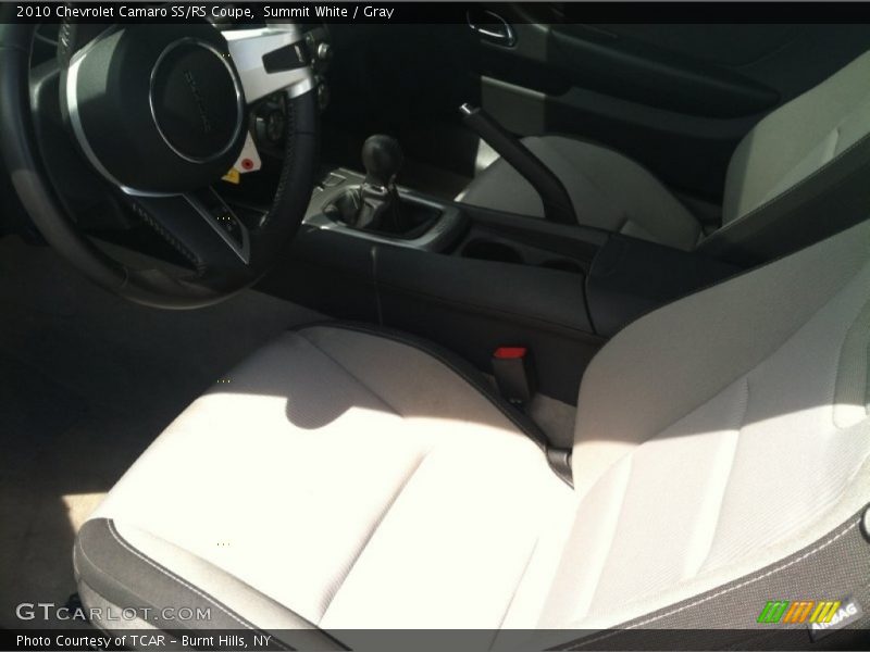 Summit White / Gray 2010 Chevrolet Camaro SS/RS Coupe