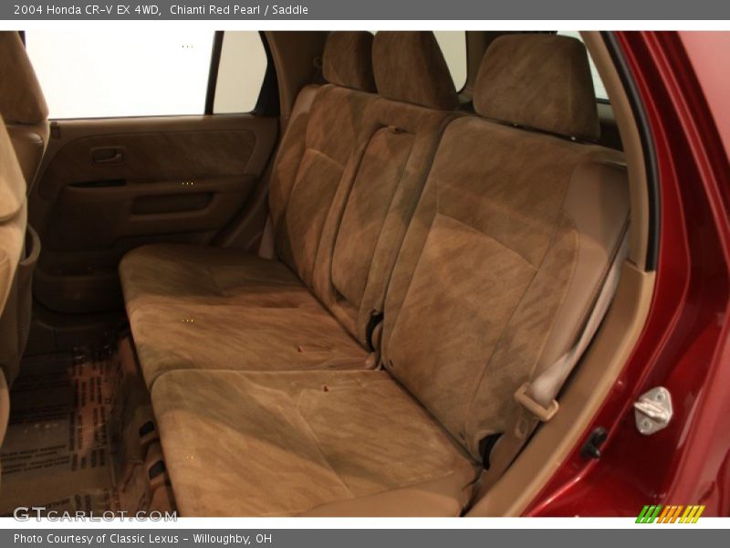 Chianti Red Pearl / Saddle 2004 Honda CR-V EX 4WD