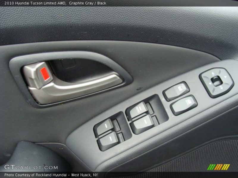 Graphite Gray / Black 2010 Hyundai Tucson Limited AWD
