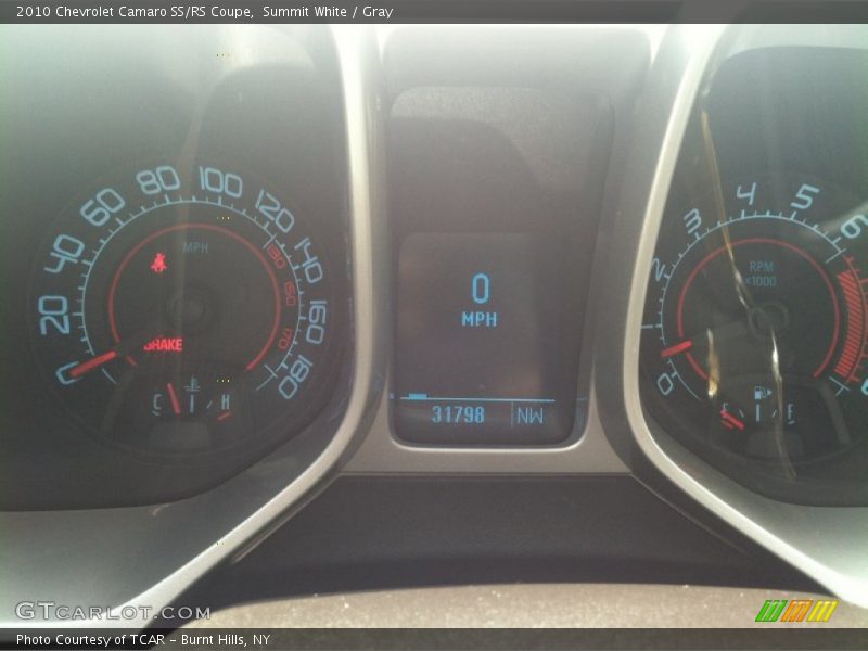 Summit White / Gray 2010 Chevrolet Camaro SS/RS Coupe