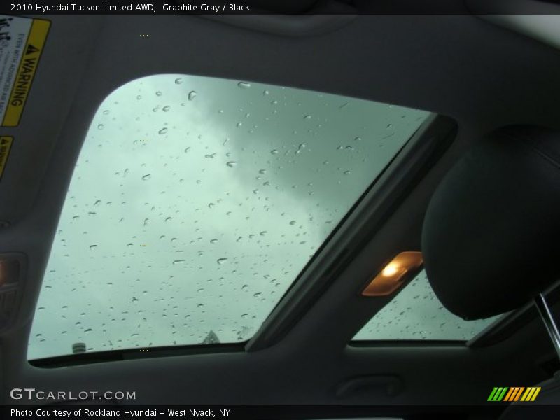 Graphite Gray / Black 2010 Hyundai Tucson Limited AWD