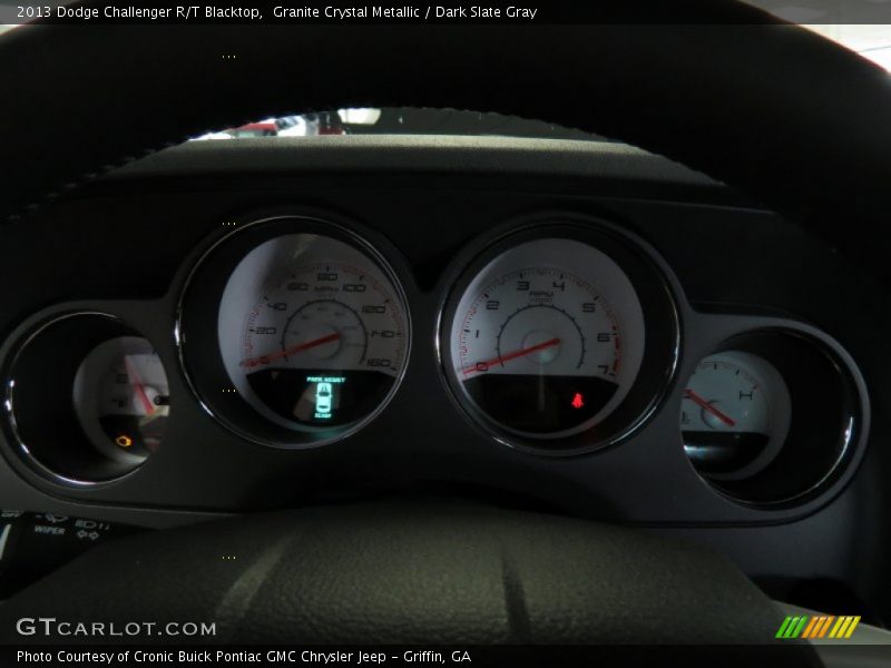 Granite Crystal Metallic / Dark Slate Gray 2013 Dodge Challenger R/T Blacktop