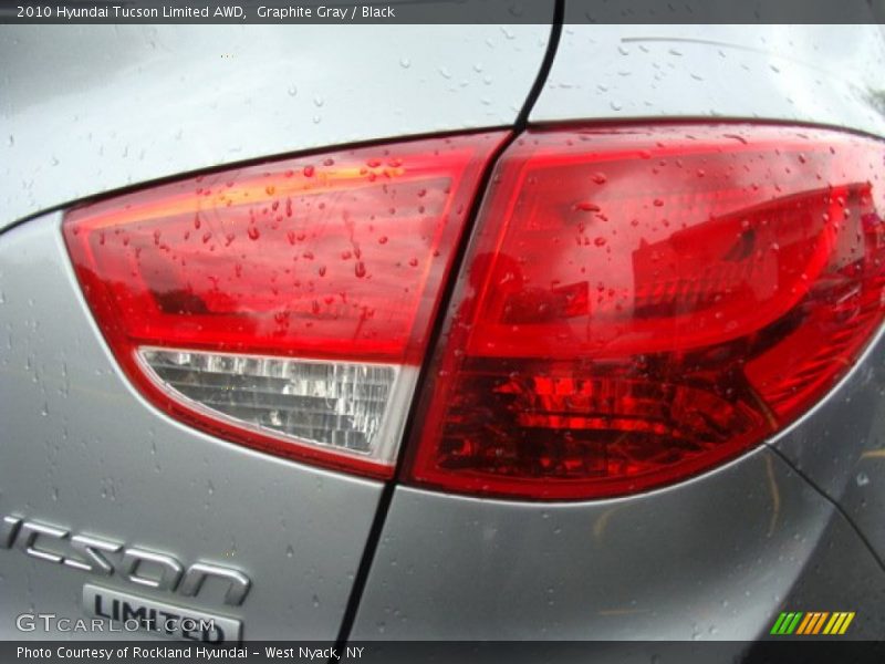 Graphite Gray / Black 2010 Hyundai Tucson Limited AWD