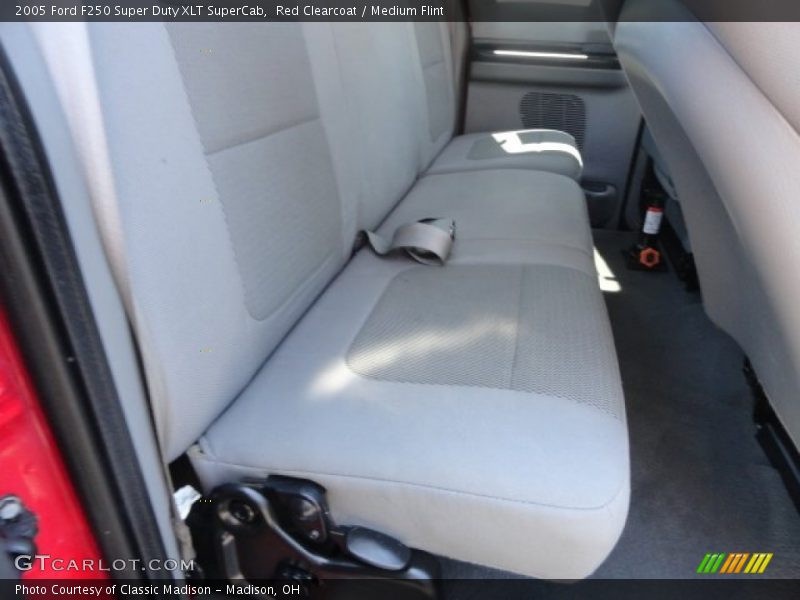 Rear Seat of 2005 F250 Super Duty XLT SuperCab
