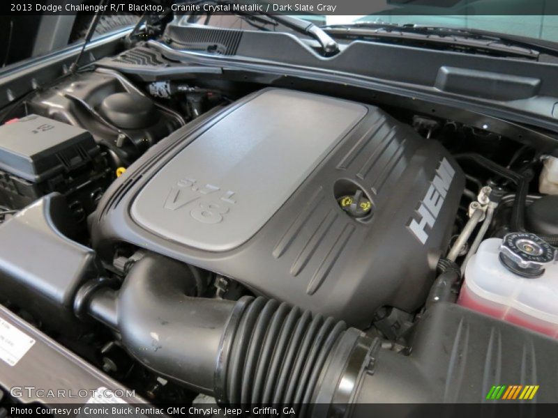 Granite Crystal Metallic / Dark Slate Gray 2013 Dodge Challenger R/T Blacktop