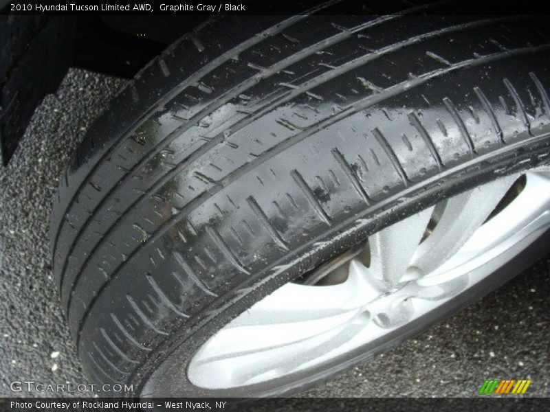 Graphite Gray / Black 2010 Hyundai Tucson Limited AWD