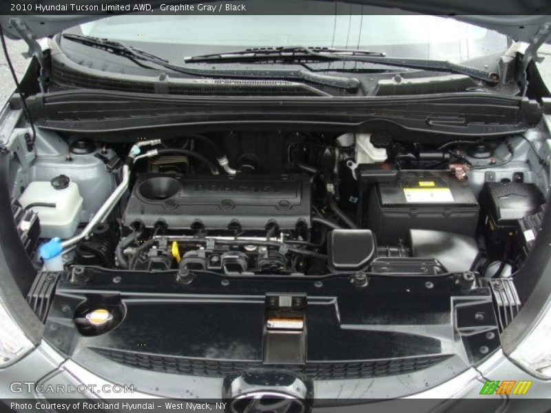 Graphite Gray / Black 2010 Hyundai Tucson Limited AWD