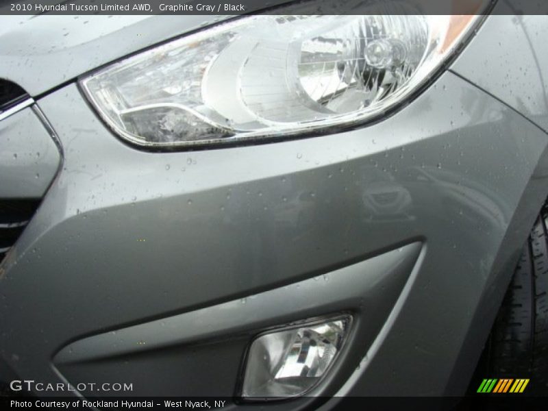 Graphite Gray / Black 2010 Hyundai Tucson Limited AWD