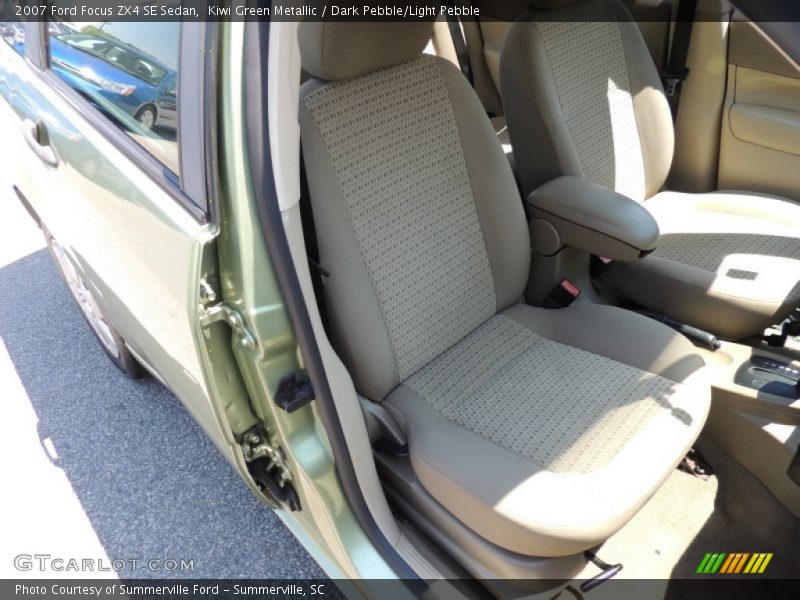 Kiwi Green Metallic / Dark Pebble/Light Pebble 2007 Ford Focus ZX4 SE Sedan
