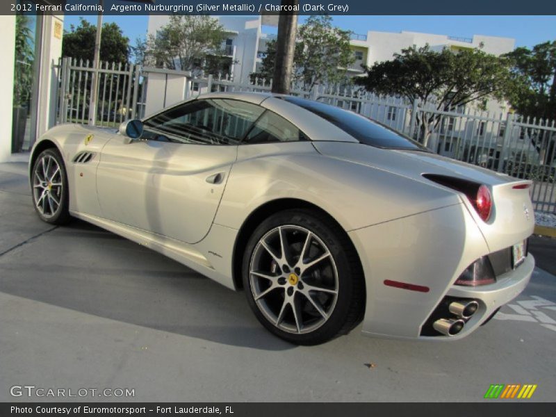 Argento Nurburgring (Silver Metallic) / Charcoal (Dark Grey) 2012 Ferrari California