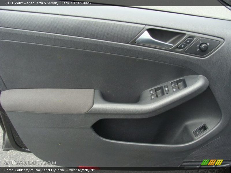 Black / Titan Black 2011 Volkswagen Jetta S Sedan