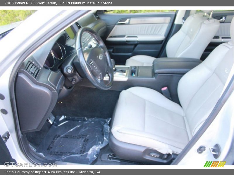  2006 M 35 Sport Sedan Stone Interior