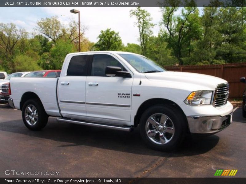 Front 3/4 View of 2013 1500 Big Horn Quad Cab 4x4