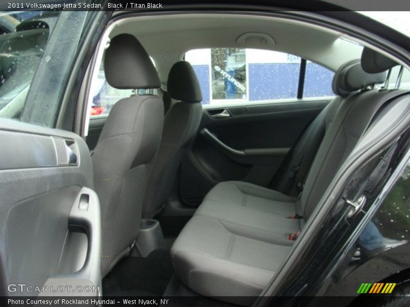 Black / Titan Black 2011 Volkswagen Jetta S Sedan