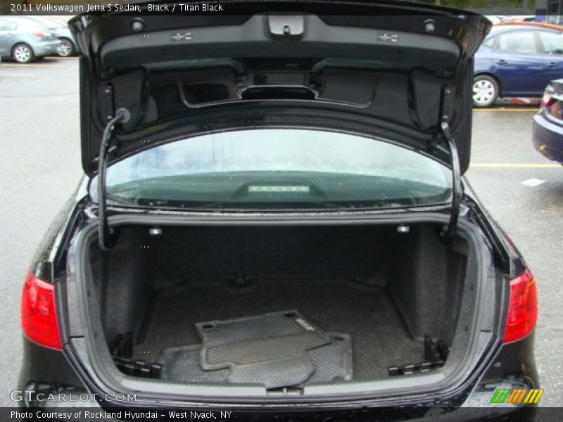 Black / Titan Black 2011 Volkswagen Jetta S Sedan
