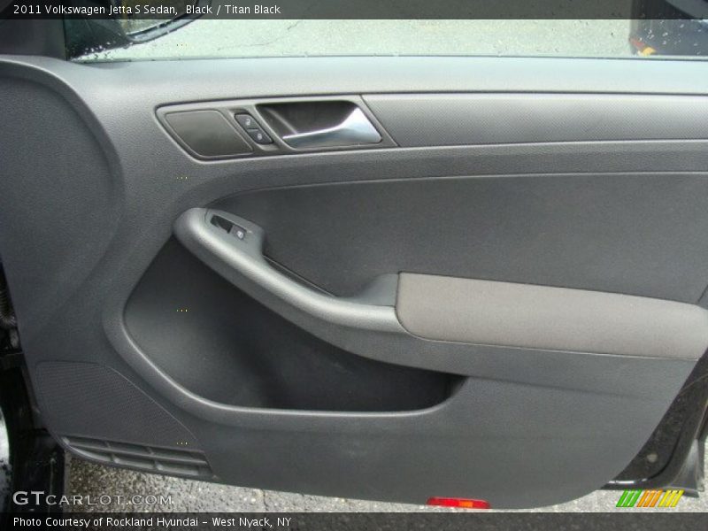 Black / Titan Black 2011 Volkswagen Jetta S Sedan