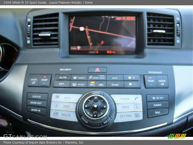 Liquid Platinum Metallic / Stone 2006 Infiniti M 35 Sport Sedan