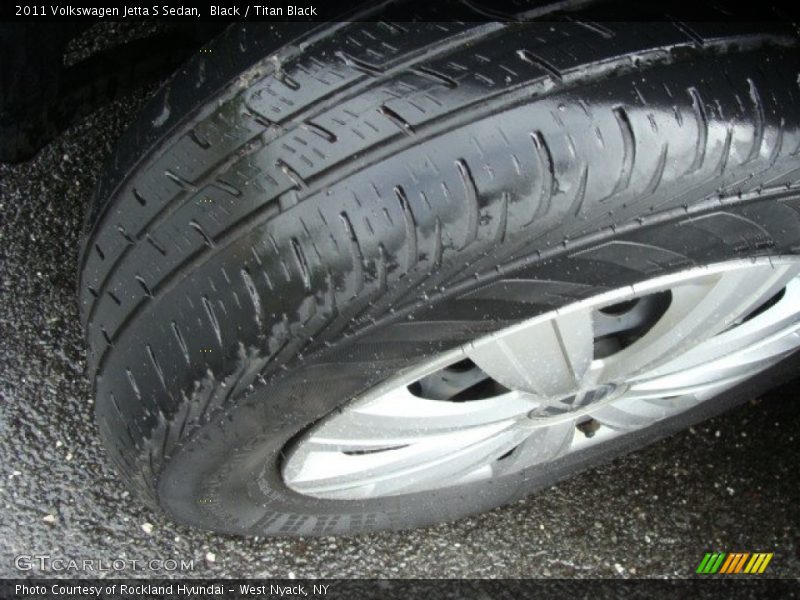 Black / Titan Black 2011 Volkswagen Jetta S Sedan