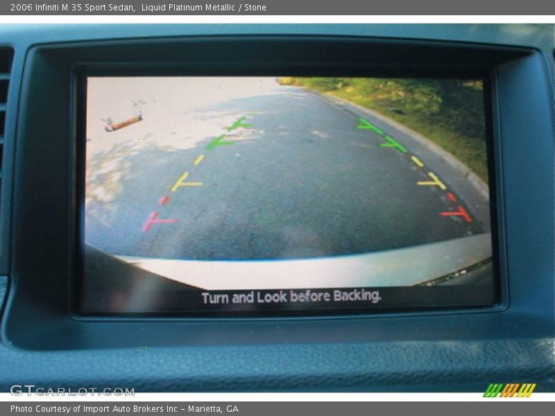 Liquid Platinum Metallic / Stone 2006 Infiniti M 35 Sport Sedan