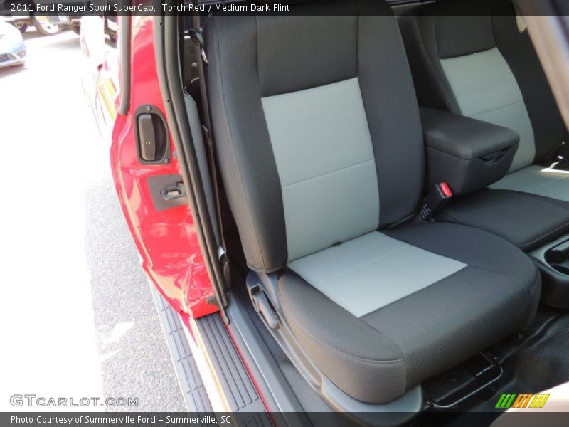 Torch Red / Medium Dark Flint 2011 Ford Ranger Sport SuperCab