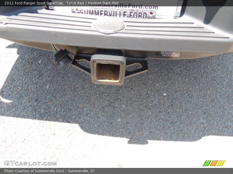 Torch Red / Medium Dark Flint 2011 Ford Ranger Sport SuperCab