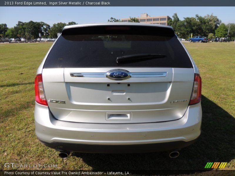 Ingot Silver Metallic / Charcoal Black 2013 Ford Edge Limited