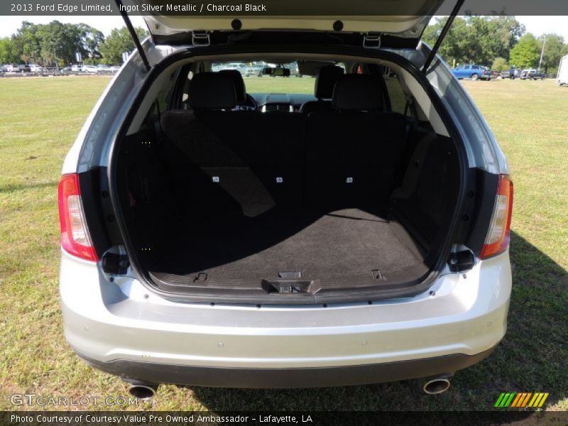 Ingot Silver Metallic / Charcoal Black 2013 Ford Edge Limited
