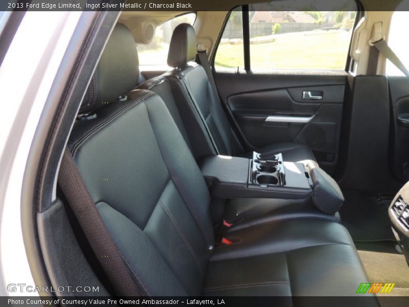 Ingot Silver Metallic / Charcoal Black 2013 Ford Edge Limited