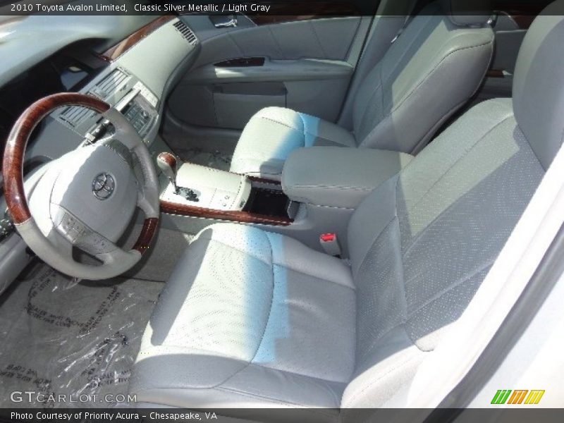 Classic Silver Metallic / Light Gray 2010 Toyota Avalon Limited