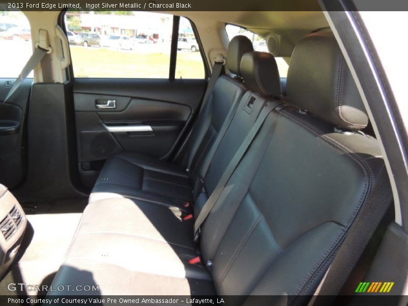 Ingot Silver Metallic / Charcoal Black 2013 Ford Edge Limited