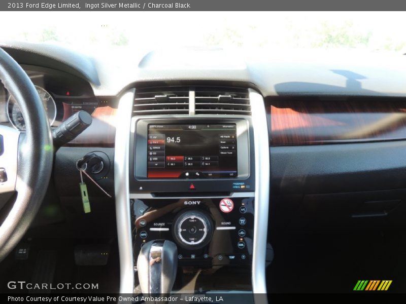 Ingot Silver Metallic / Charcoal Black 2013 Ford Edge Limited