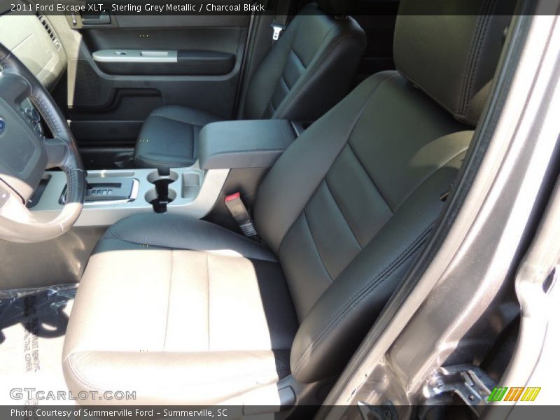 Sterling Grey Metallic / Charcoal Black 2011 Ford Escape XLT