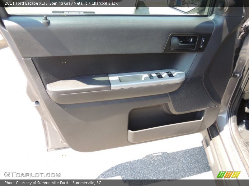 Sterling Grey Metallic / Charcoal Black 2011 Ford Escape XLT