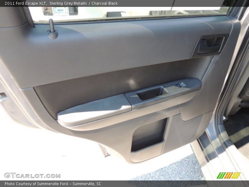 Sterling Grey Metallic / Charcoal Black 2011 Ford Escape XLT
