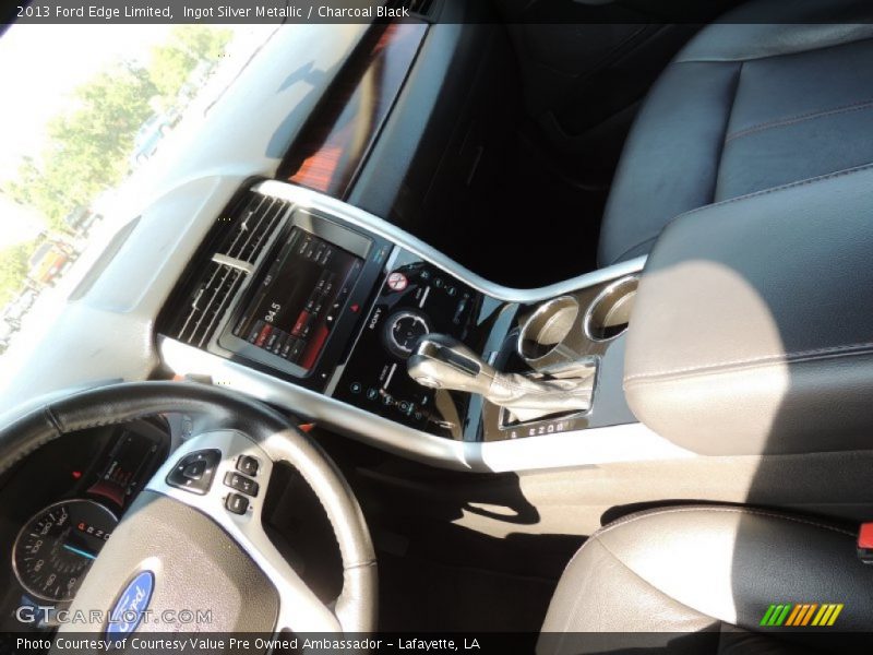 Ingot Silver Metallic / Charcoal Black 2013 Ford Edge Limited
