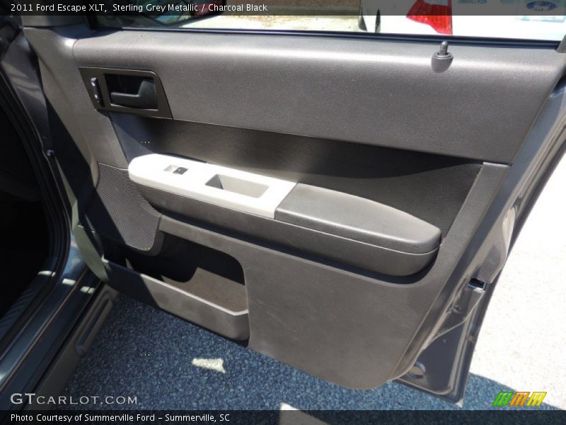 Sterling Grey Metallic / Charcoal Black 2011 Ford Escape XLT