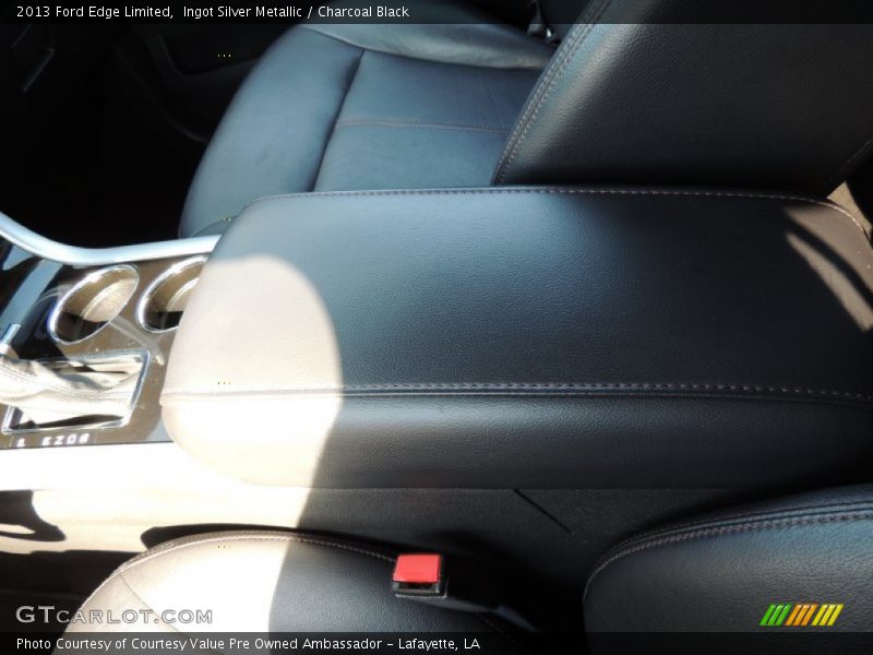 Ingot Silver Metallic / Charcoal Black 2013 Ford Edge Limited