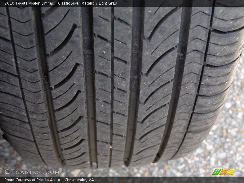 Classic Silver Metallic / Light Gray 2010 Toyota Avalon Limited