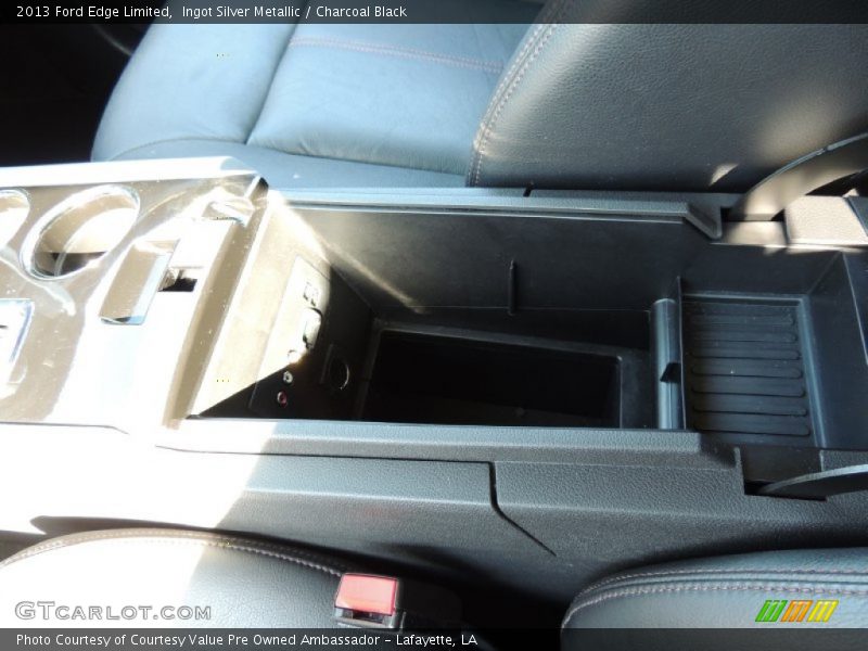 Ingot Silver Metallic / Charcoal Black 2013 Ford Edge Limited