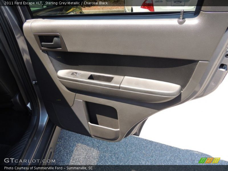Sterling Grey Metallic / Charcoal Black 2011 Ford Escape XLT