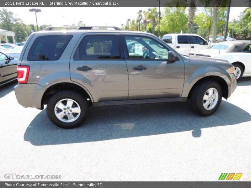 Sterling Grey Metallic / Charcoal Black 2011 Ford Escape XLT