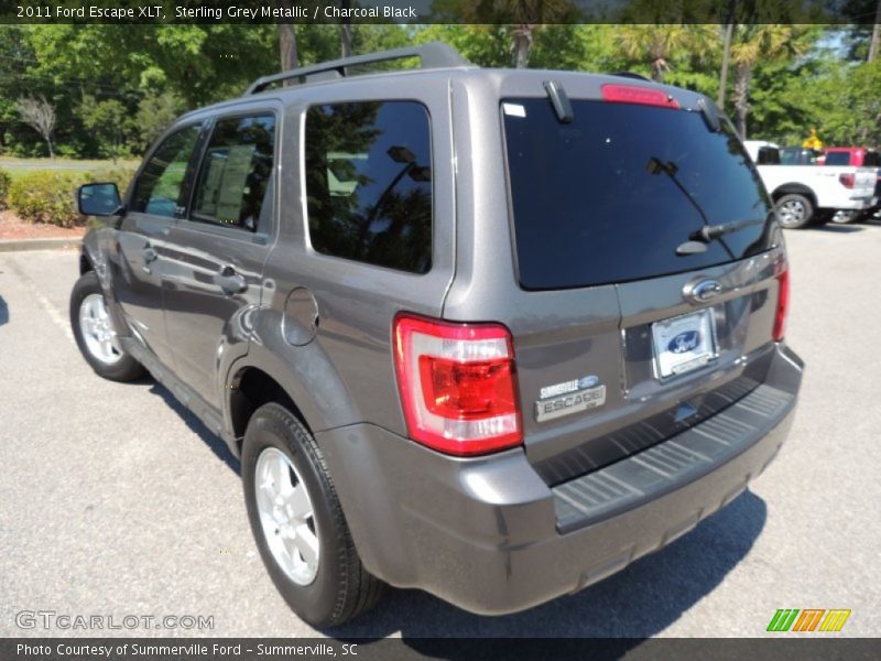 Sterling Grey Metallic / Charcoal Black 2011 Ford Escape XLT