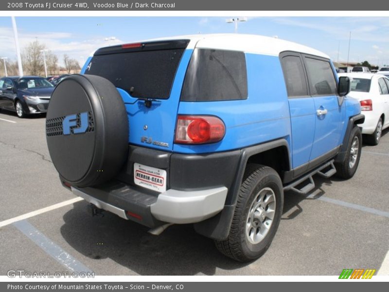 Voodoo Blue / Dark Charcoal 2008 Toyota FJ Cruiser 4WD