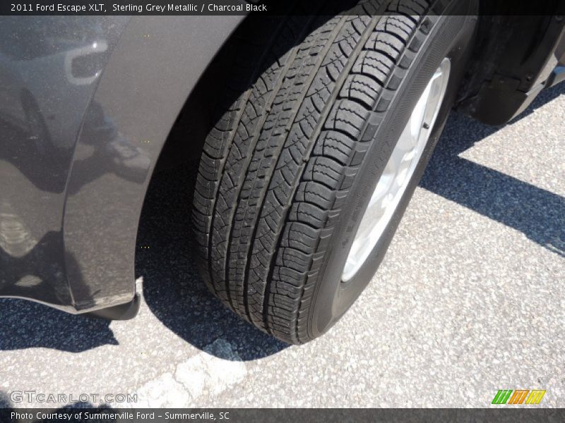 Sterling Grey Metallic / Charcoal Black 2011 Ford Escape XLT