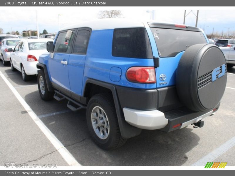 Voodoo Blue / Dark Charcoal 2008 Toyota FJ Cruiser 4WD