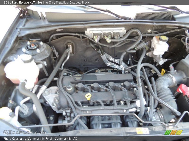 Sterling Grey Metallic / Charcoal Black 2011 Ford Escape XLT