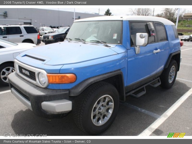 Voodoo Blue / Dark Charcoal 2008 Toyota FJ Cruiser 4WD