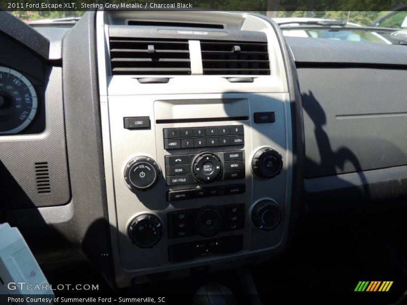 Sterling Grey Metallic / Charcoal Black 2011 Ford Escape XLT
